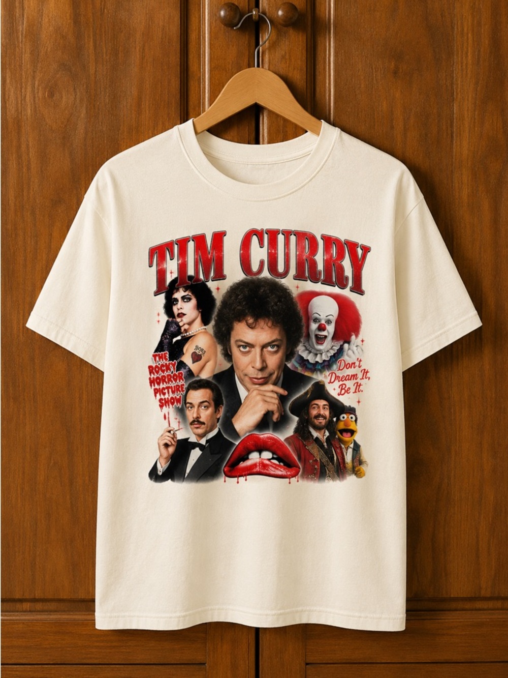 Tim Curry Don’t Dream It Memorial OffWhite Graphic T-Shirt